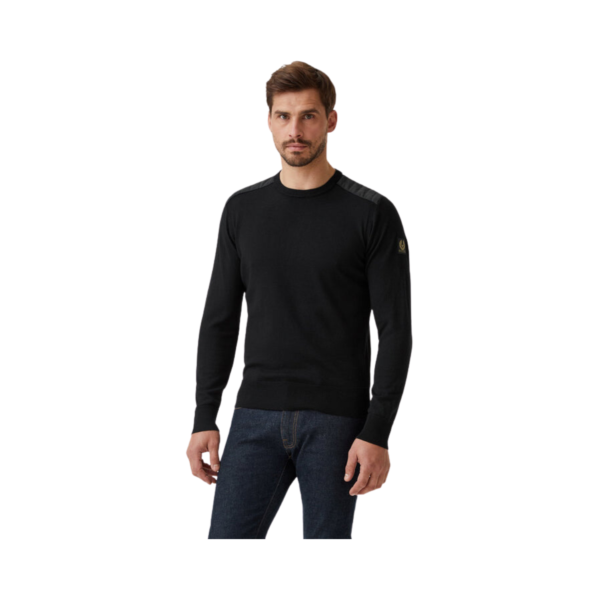 KERRIGAN CREWNECK JUMPER - Black