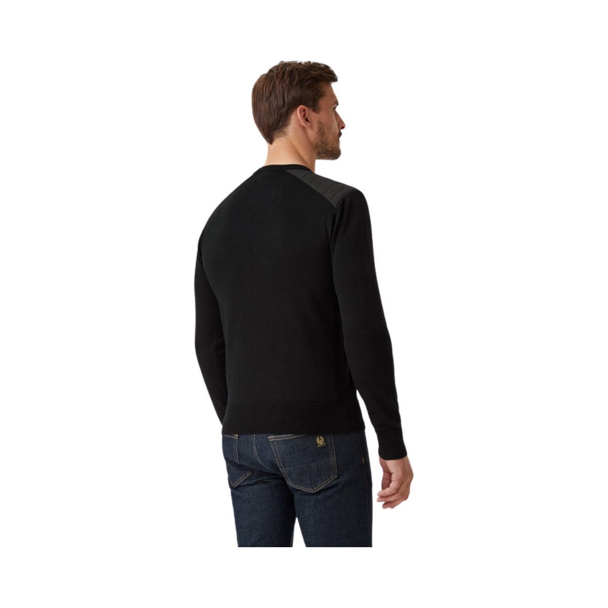 KERRIGAN CREWNECK JUMPER - Black