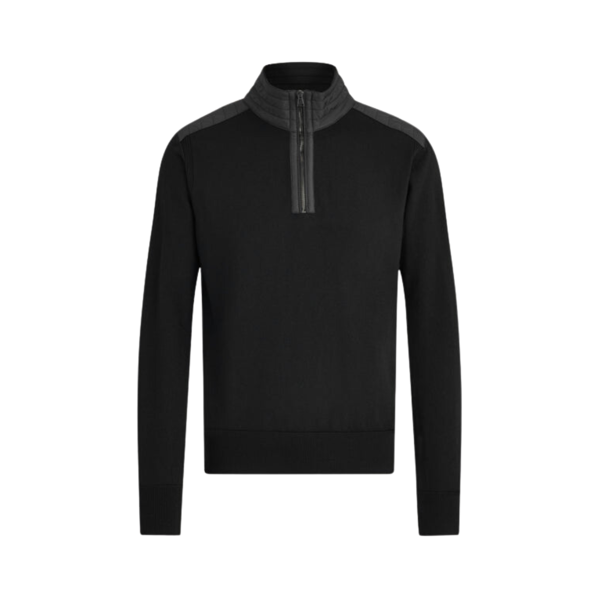 KILMINGTON QUARTER ZIP JUMPER - Black