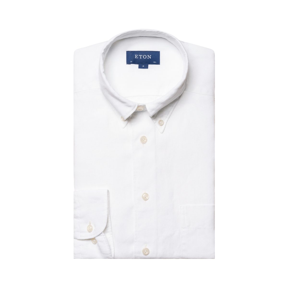 Solid Linen Shirt - White