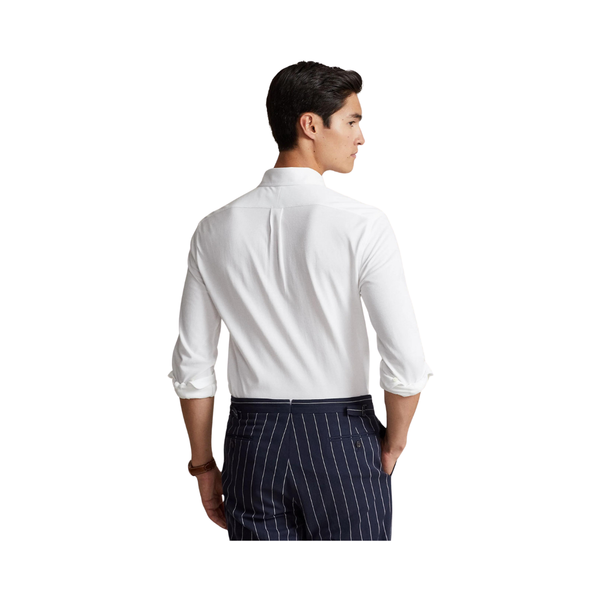 Oxford Knit Shirt - White