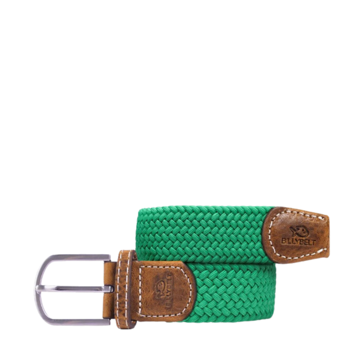 Elastic Woven Belt - Green