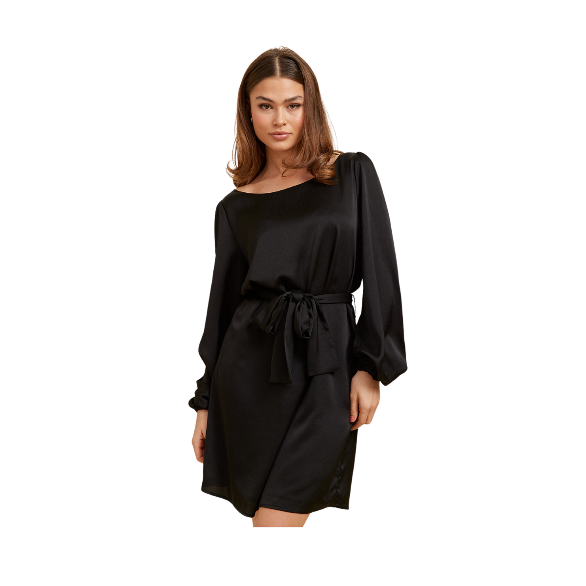 KAILEY LS DRESS - Black