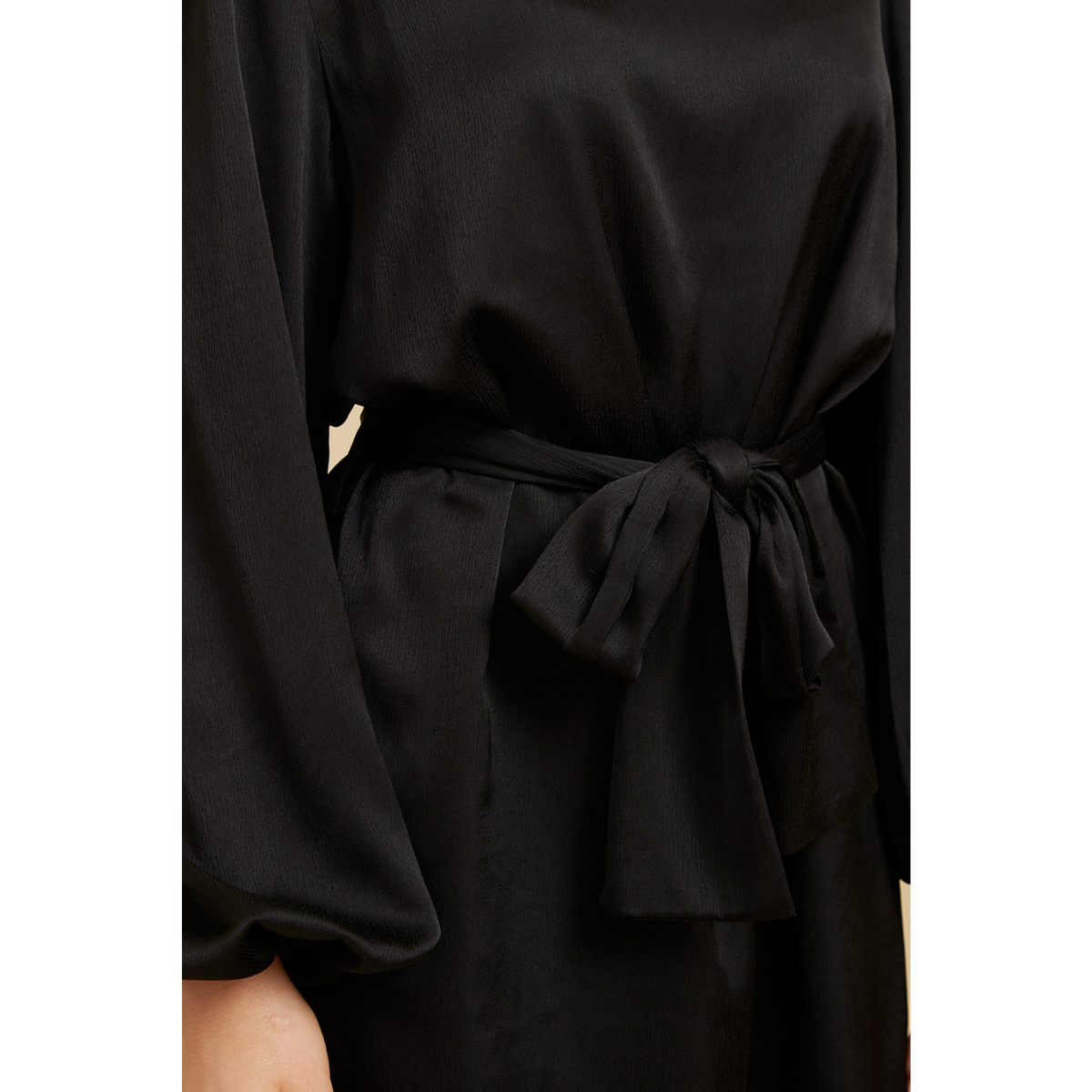 KAILEY LS DRESS - Black