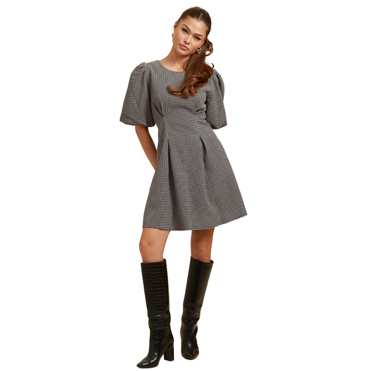 SHE GOT IT DRESS - Grey