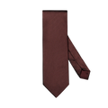 Solid Woven Silk Tie - Red