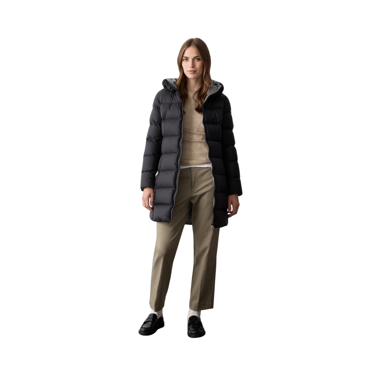 LADIES DOWN JACKET - Black