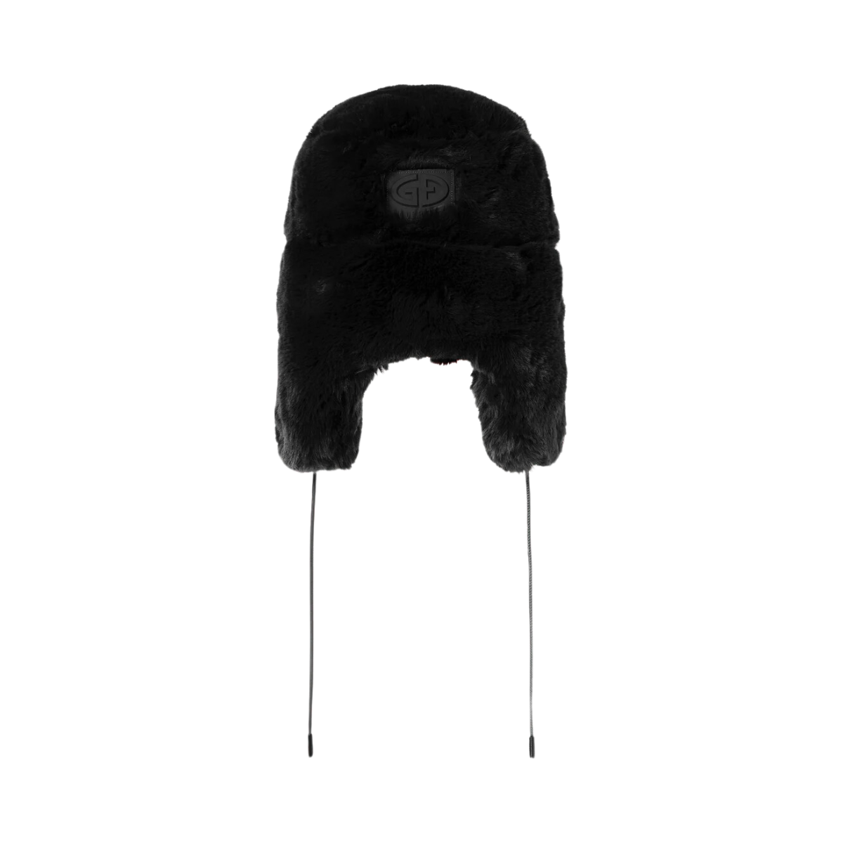 Cher Fluffy Aviator Hat - Black