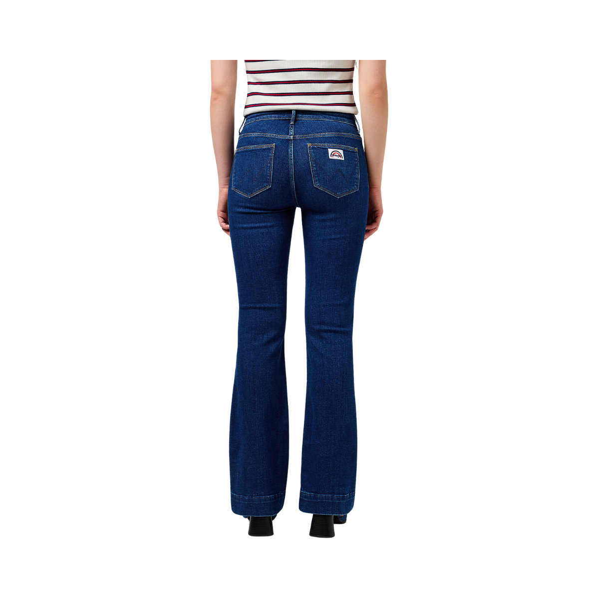 FLARE DARK WASH - Blue