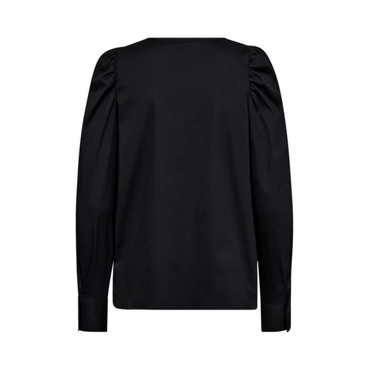 Gigi Slit Blouse - Black