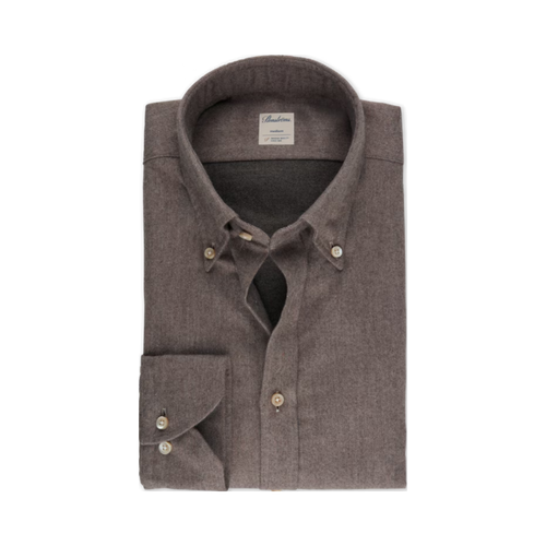Stenströms FITTED BODY/26 RC CUFF - BROWN