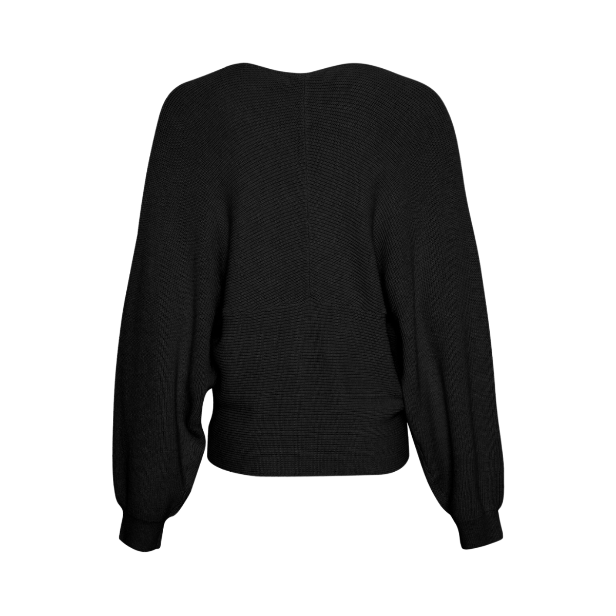 Zinelle Rachelle Wrap Pullover - Black