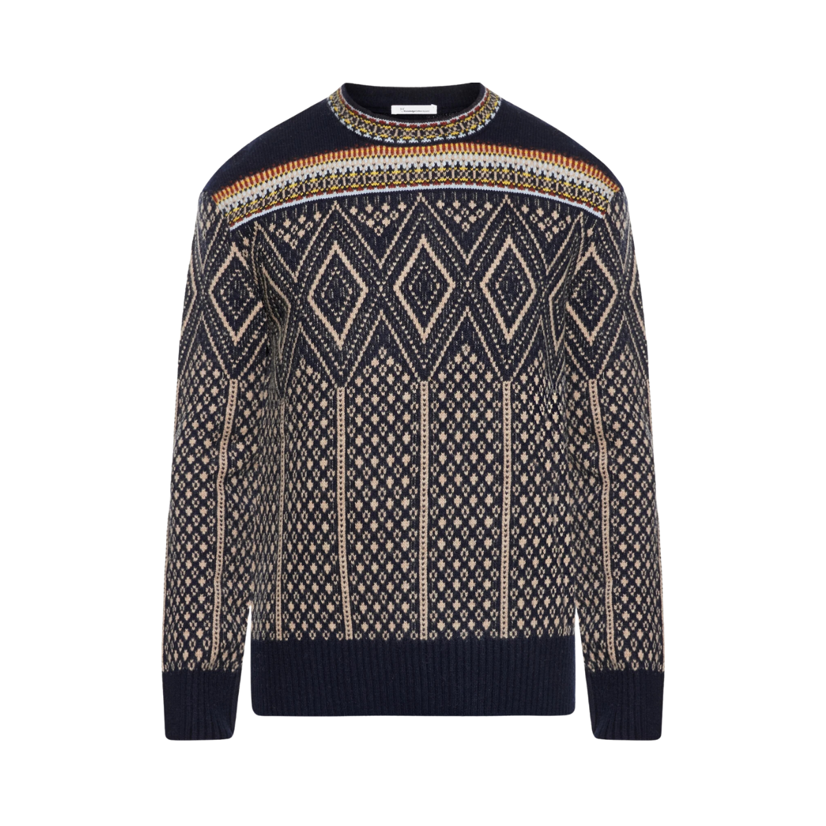 Fair Isle Lambswool Knit - Blue