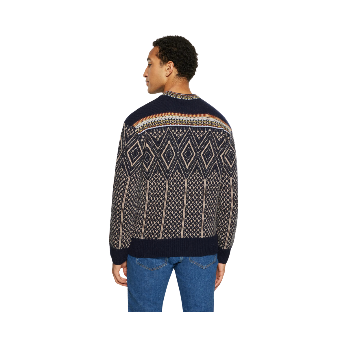 Fair Isle Lambswool Knit - Blue