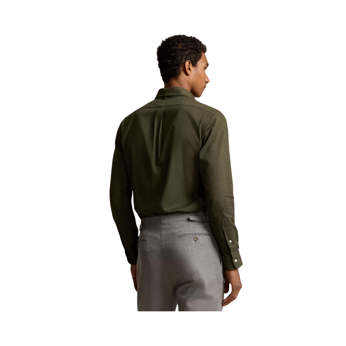 Custom Fit Performance Twill Shirt - Green