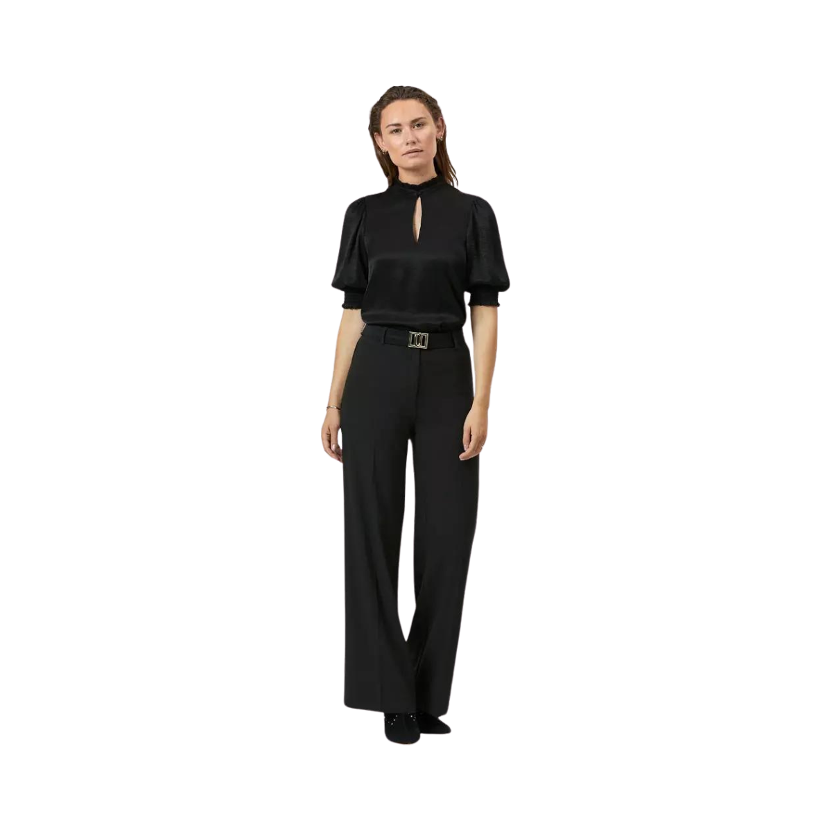 Luca wide leg pants - Black