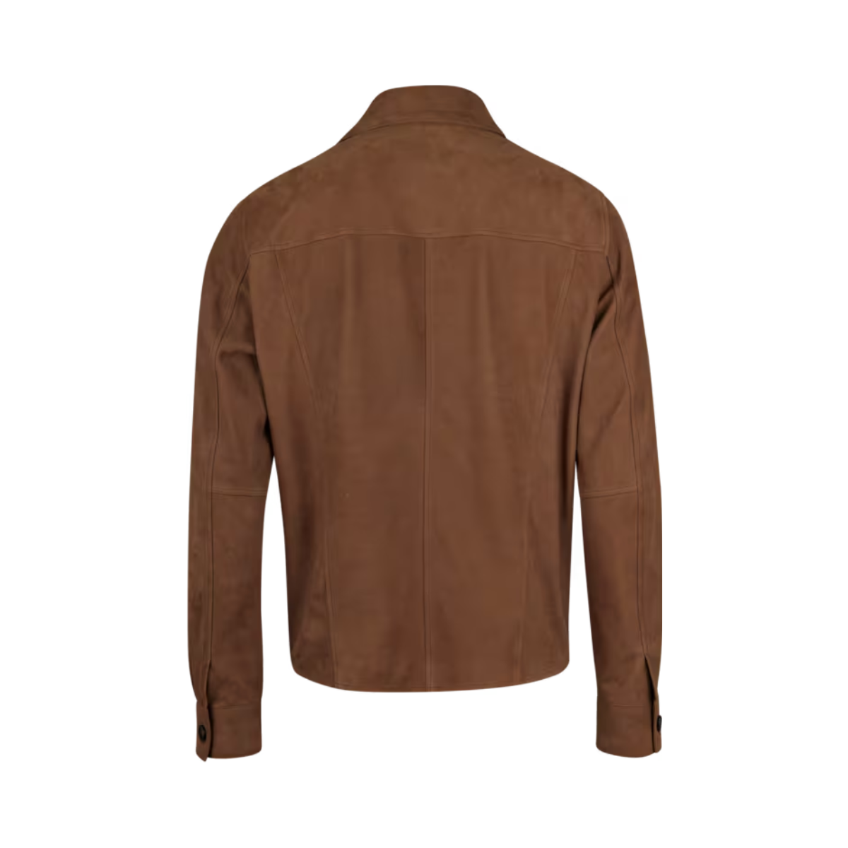 Overshirt Lamb Suede - Brown