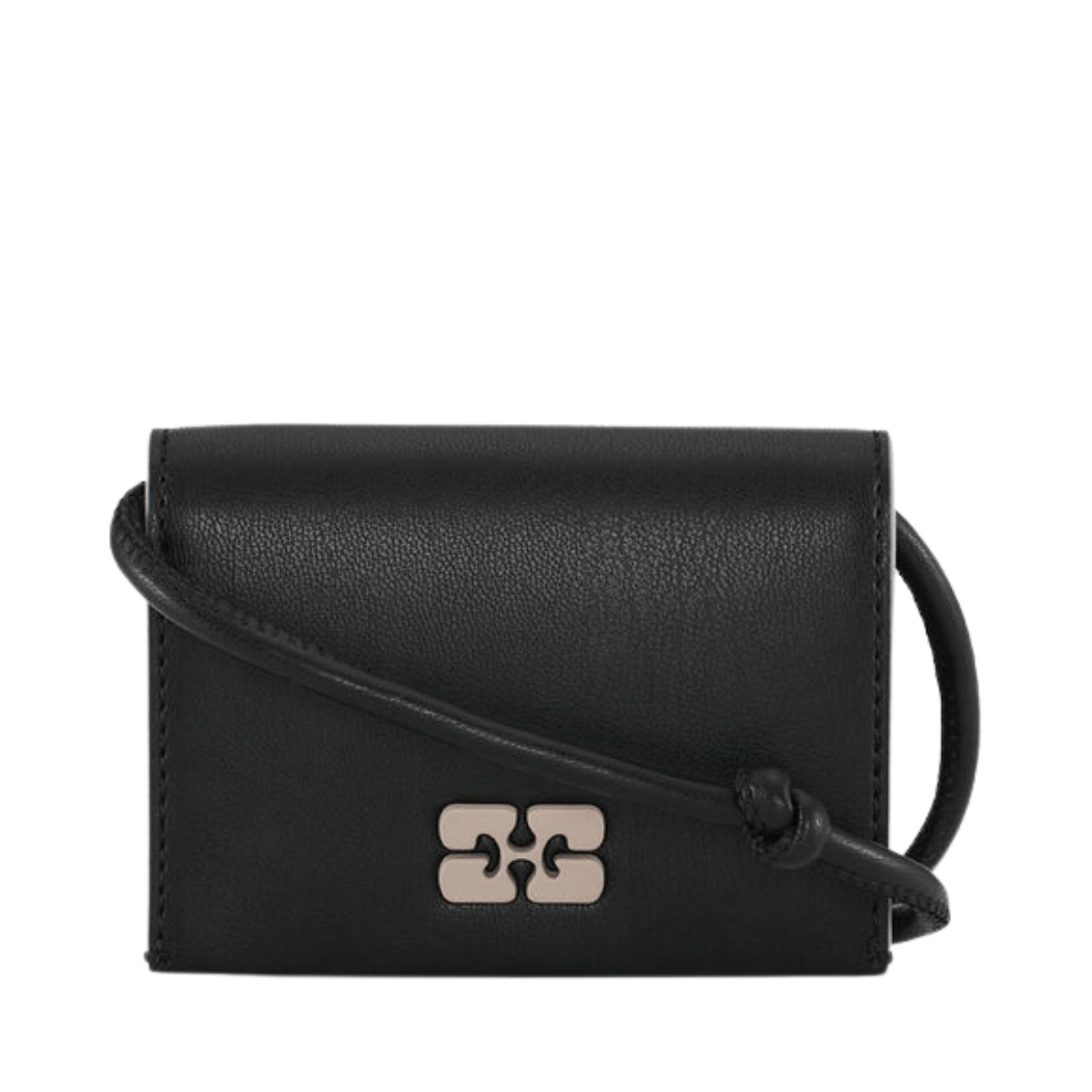 Ganni Bou Wallet - Black