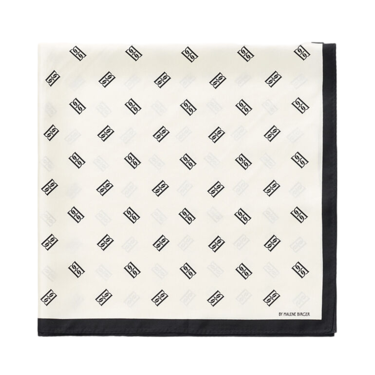 Monnas Silk Scarf - White