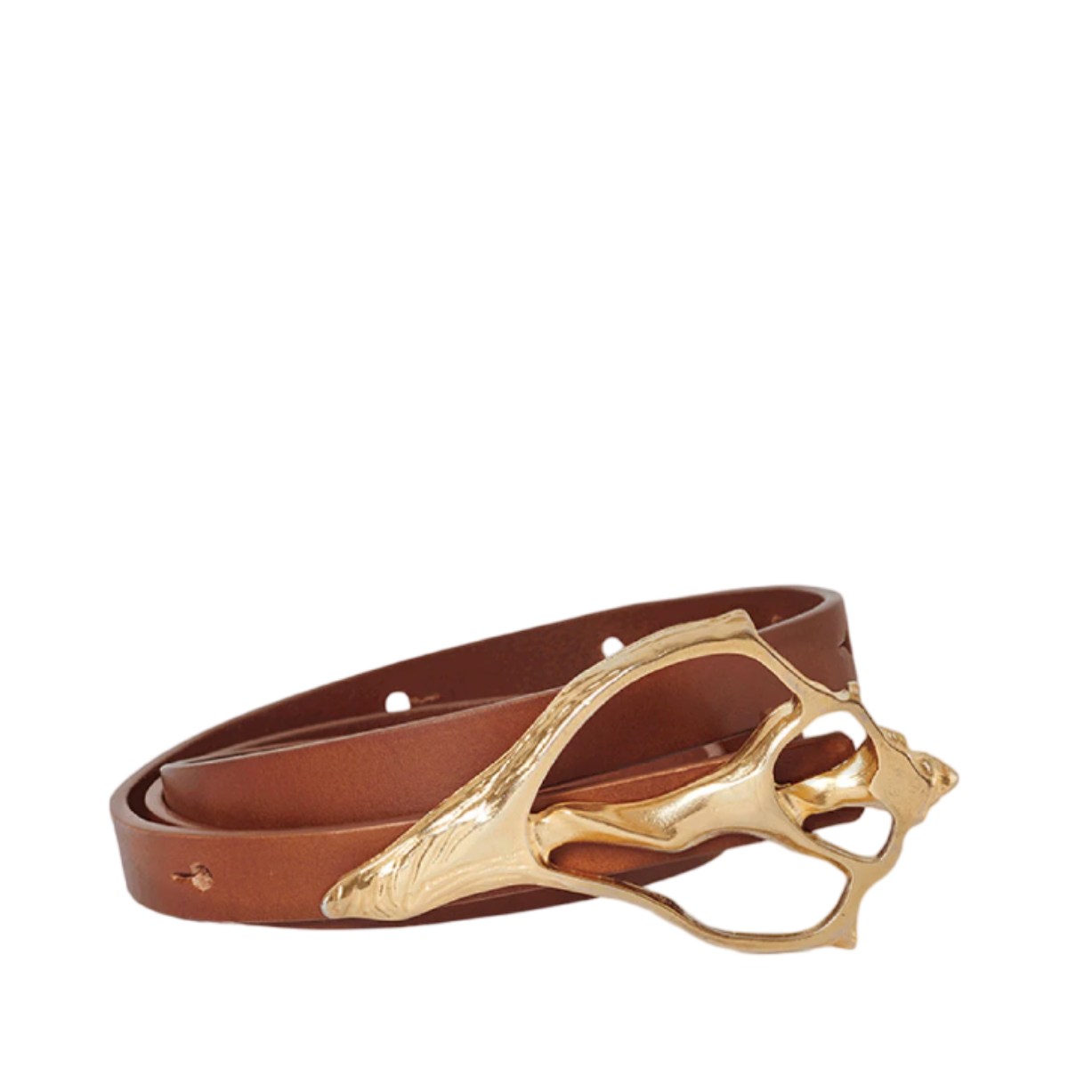 Shell Belt - Brown