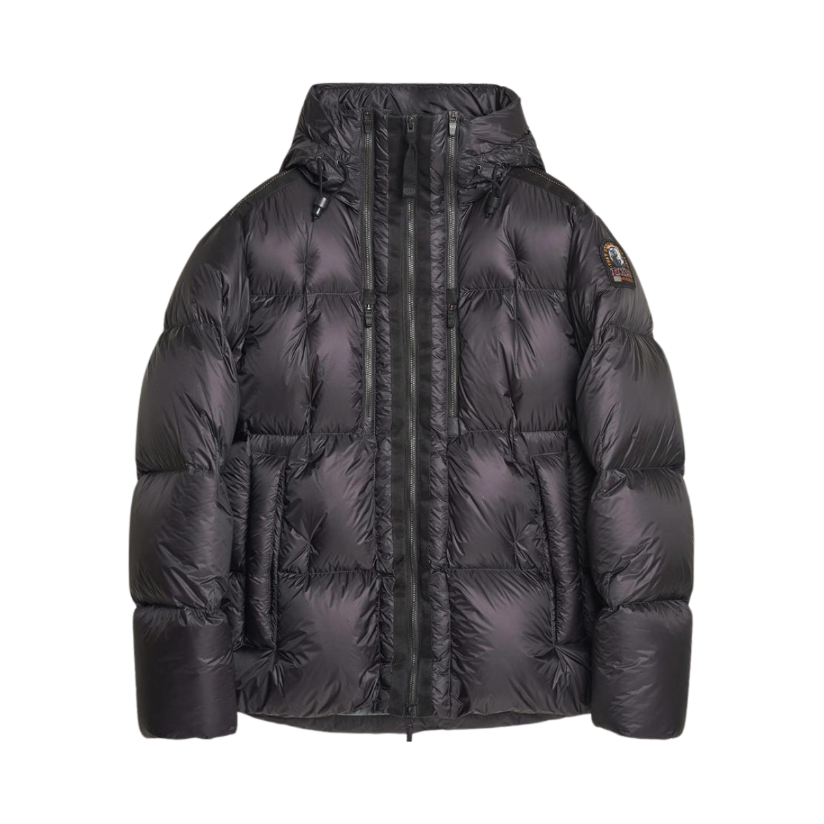 Diran Hooded Down Jacket - Black