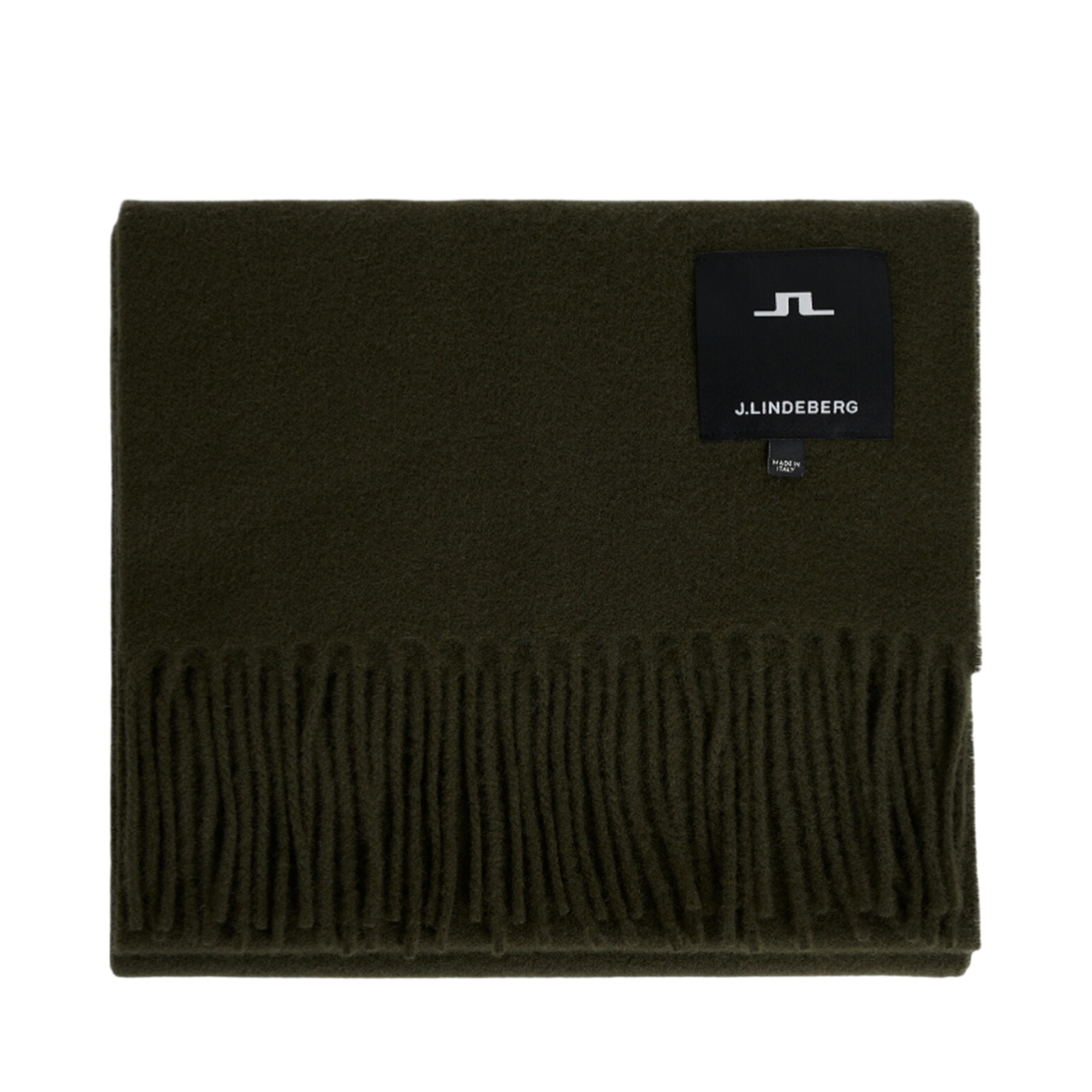 Champ Solid Wool Scarf - Green