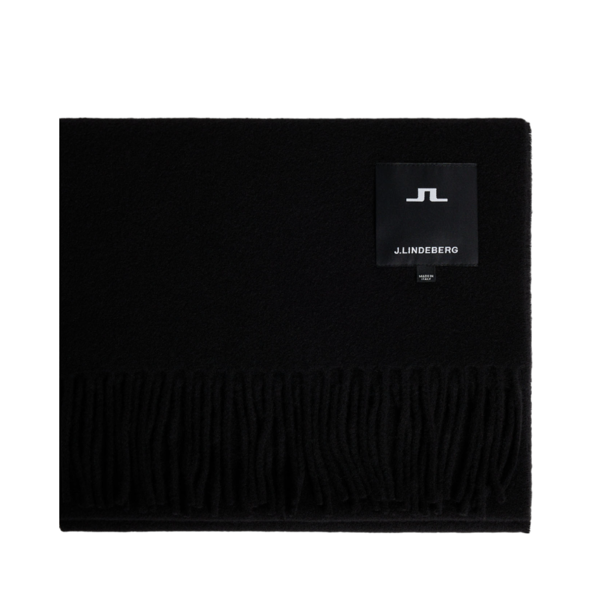 Champ Solid Wool Scarf - Black