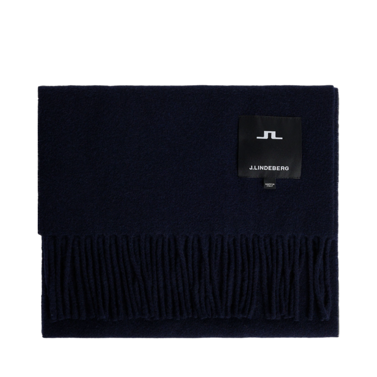 Champ Solid Wool Scarf - Navy