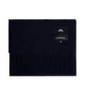 Champ Solid Wool Scarf - Navy