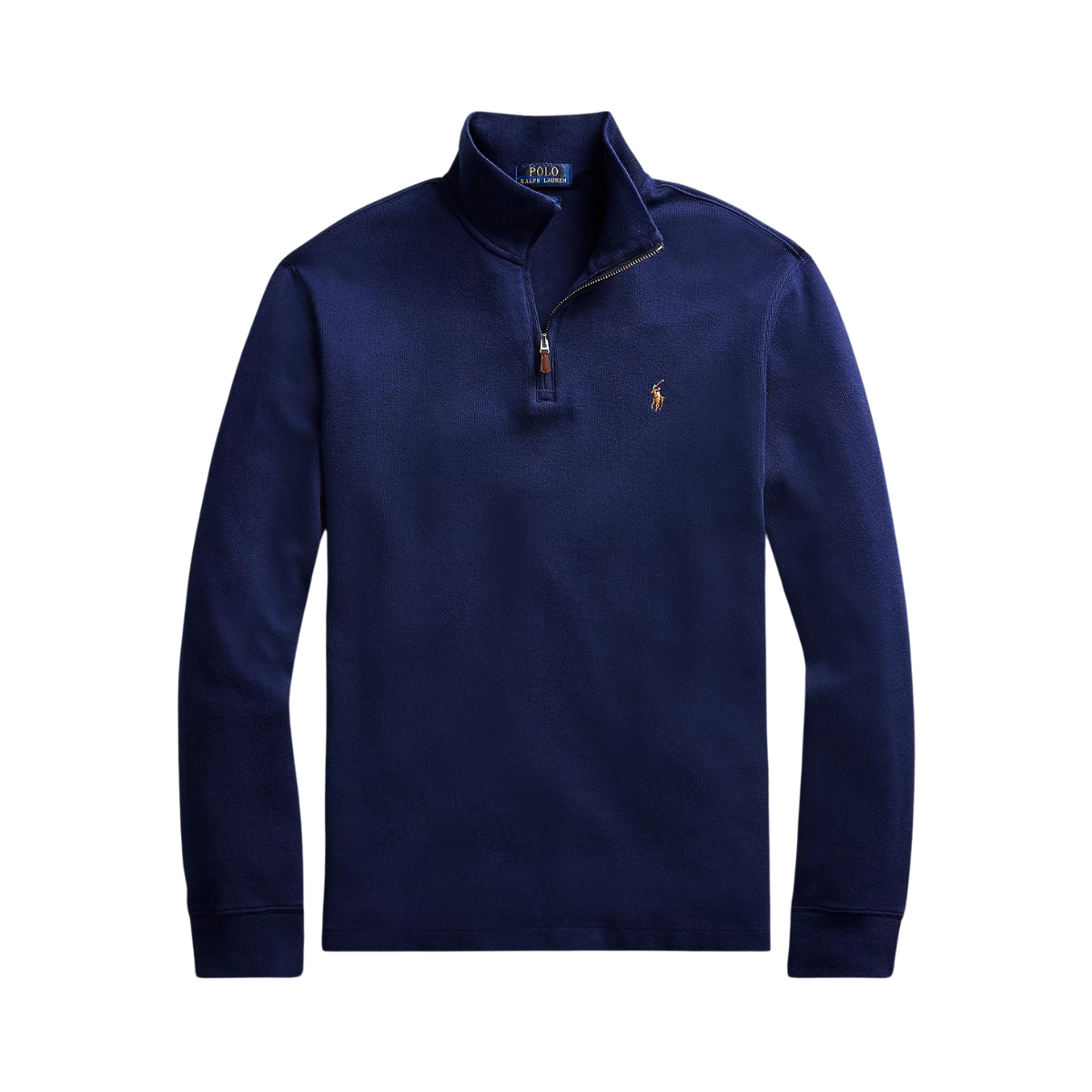 Estate-Rib Quarter-Zip Pullover - 029 Cruise Navy