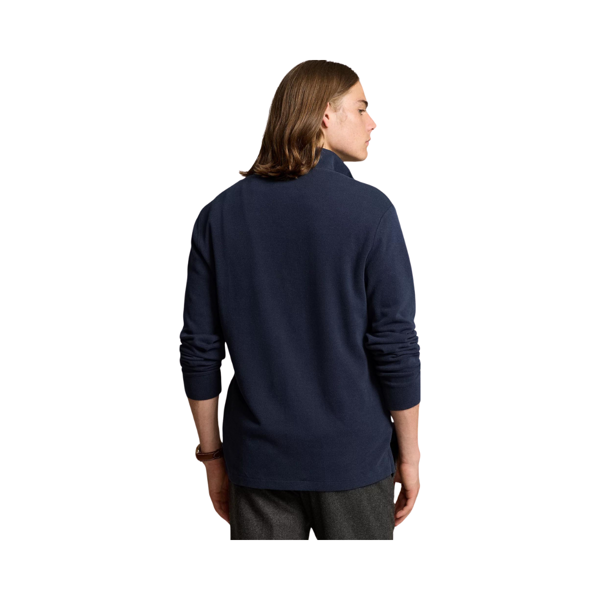 Estate-Rib Quarter-Zip Pullover - 029 Cruise Navy