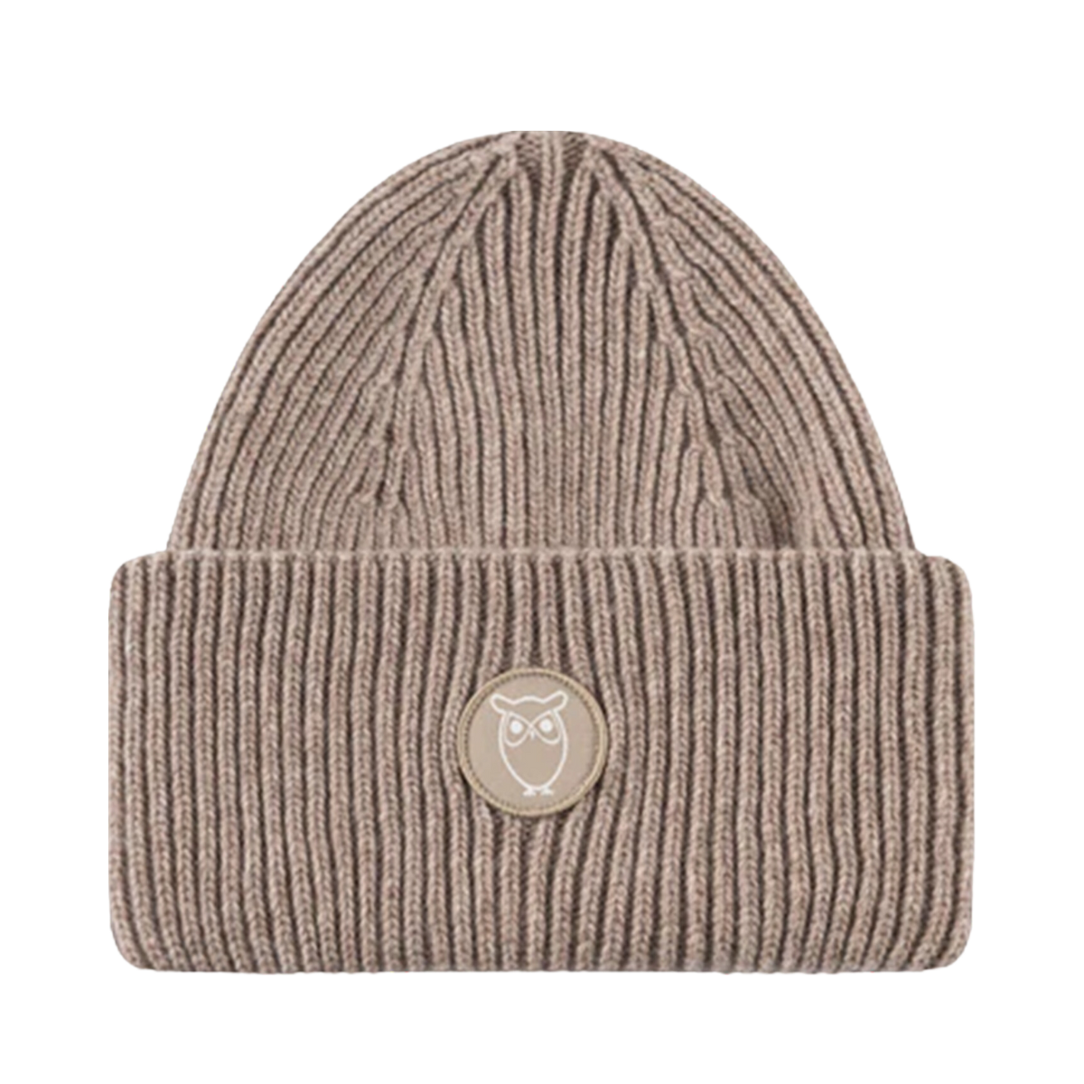 Big Rib Beanie - Beige