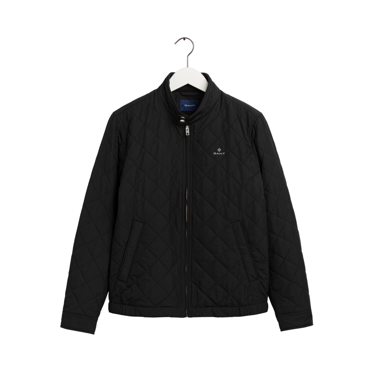 Quilted Windcheater - Black