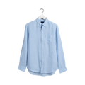 The Linen Shirt Reg Bd - Blue