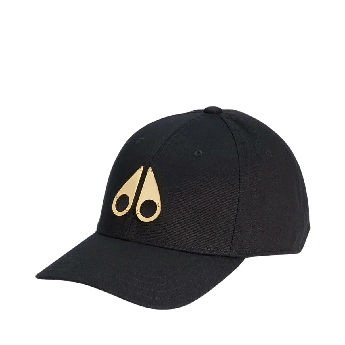 Gold Logo Icon Cap - Black