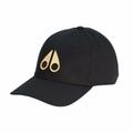 Gold Logo Icon Cap - Black