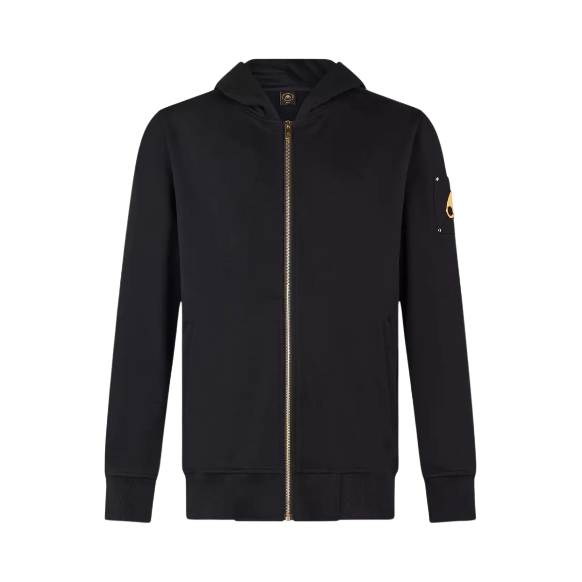 SNYIDER FULL-ZIP HOODIE - Black