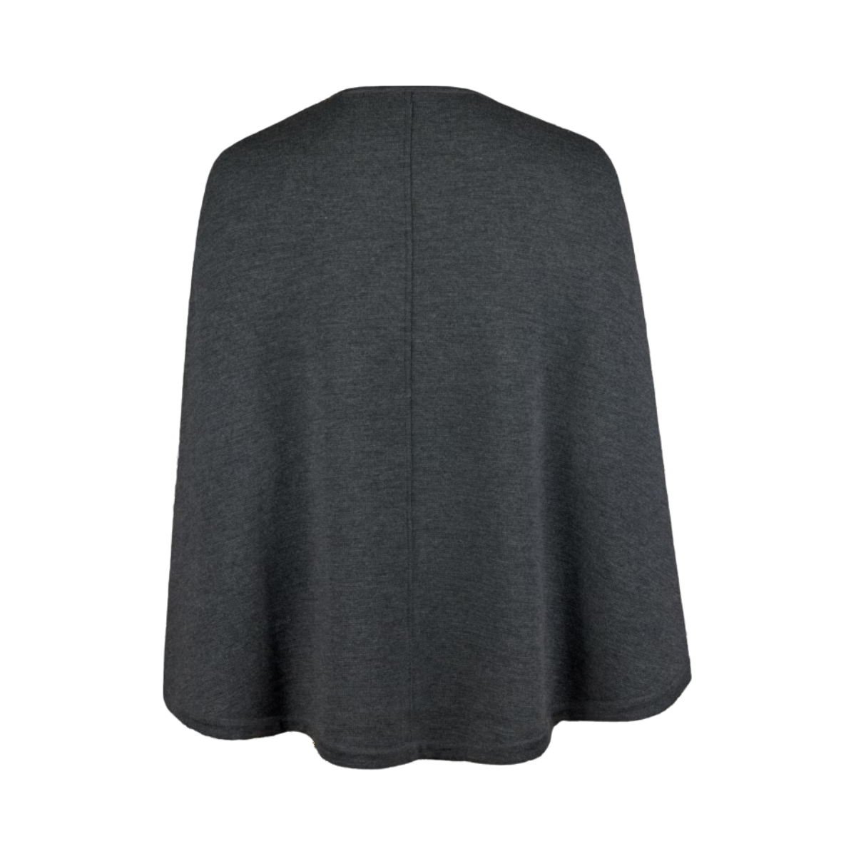 Mary Knit Poncho - Grey