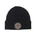 Merino Wool Beanie - Black