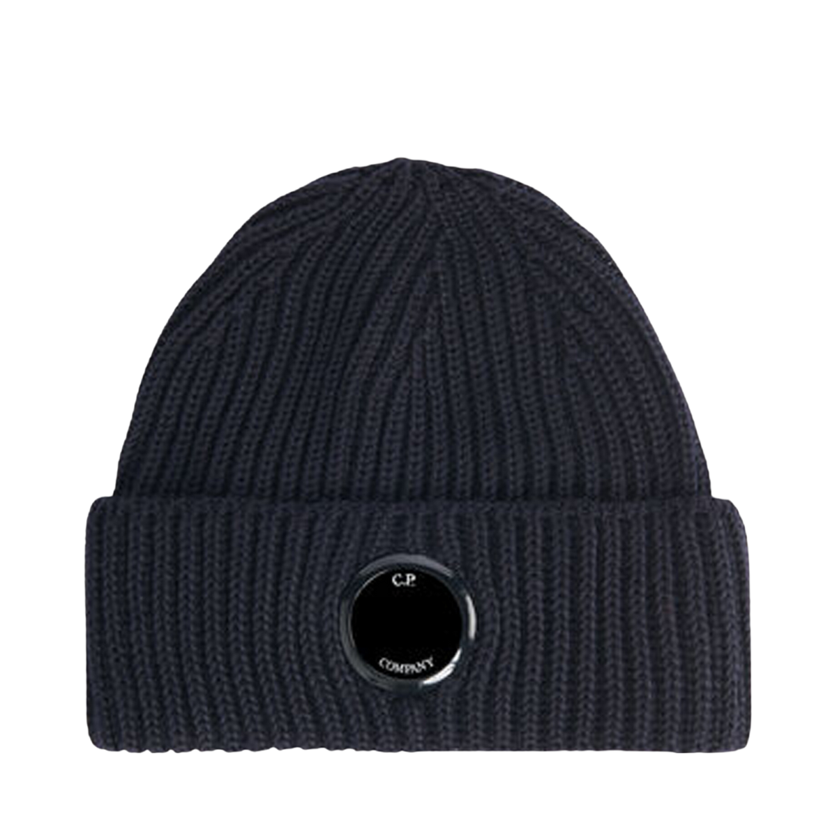 Extra Fine Merino Wool Beanie - Navy