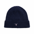 Wool Lined Beanie - Blue