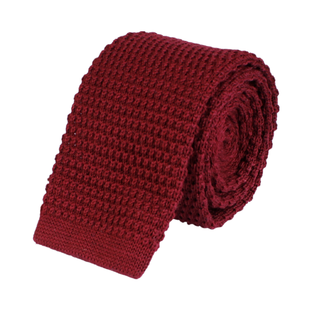 Knitted Tie - Red