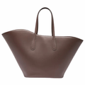 Open Tulip Tote Large - Brown