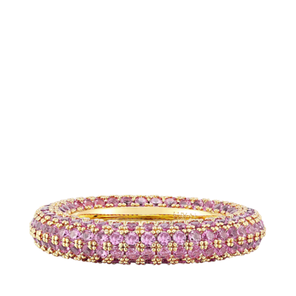 Pave Amalfi Ring - Pink