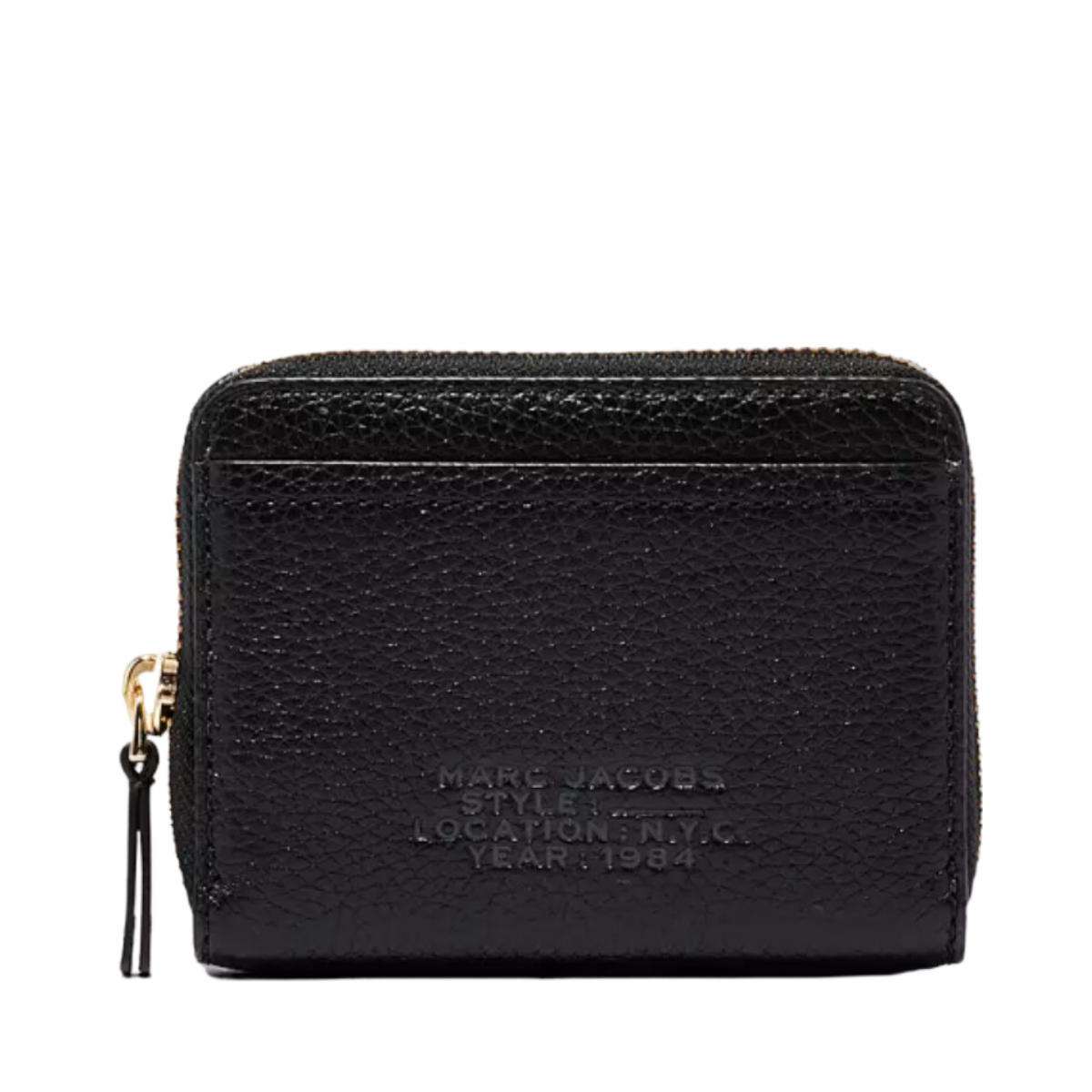 The Zip Around Wallet - Black