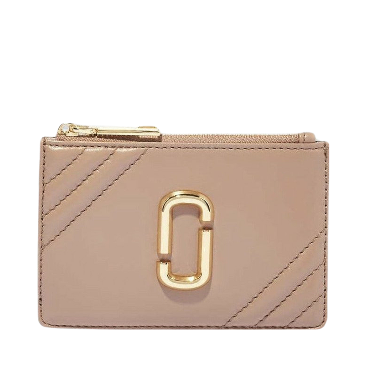 Top Zip Multi Wallet - Beige