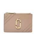 Top Zip Multi Wallet - Beige