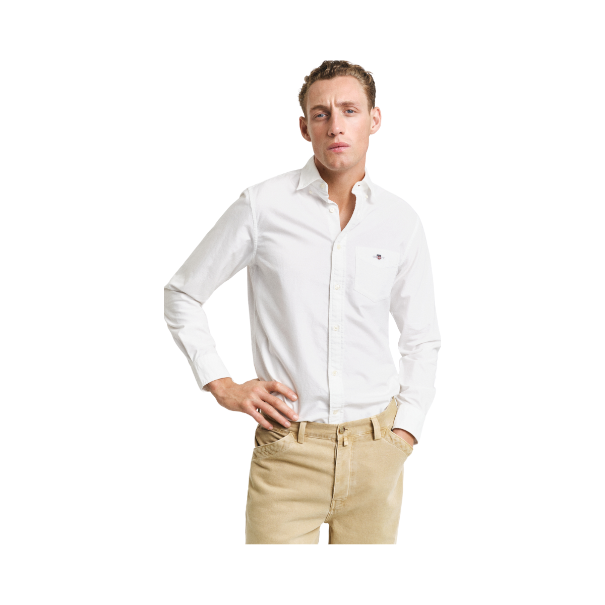 Reg Classic Oxford Shirt - 110 White