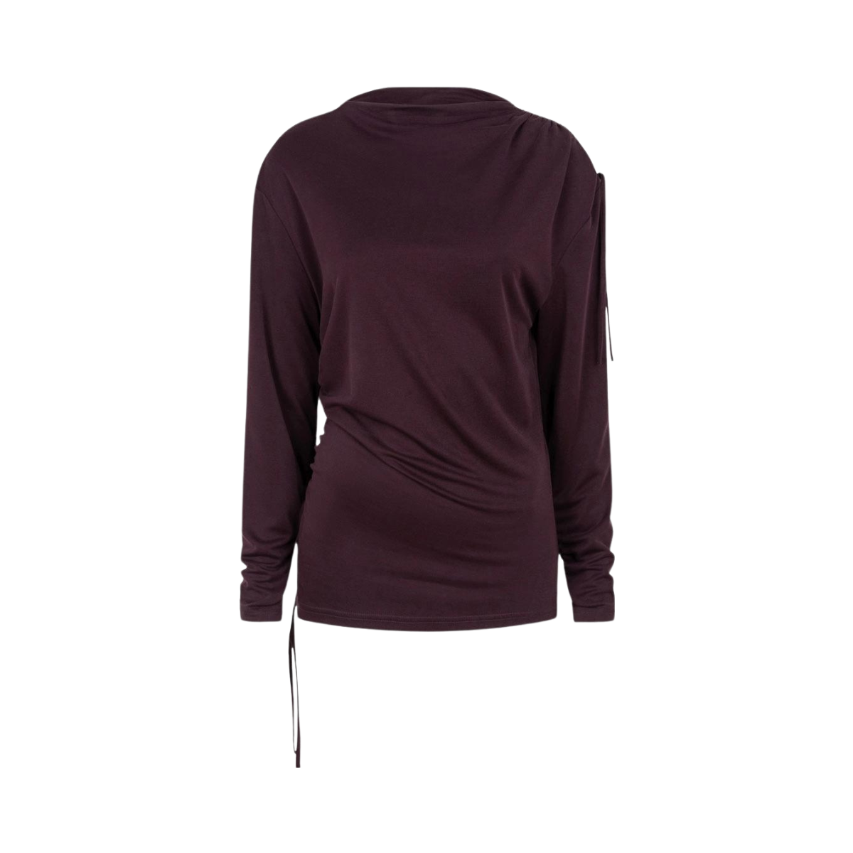 Xylon Longsleeve Top - Burgundy