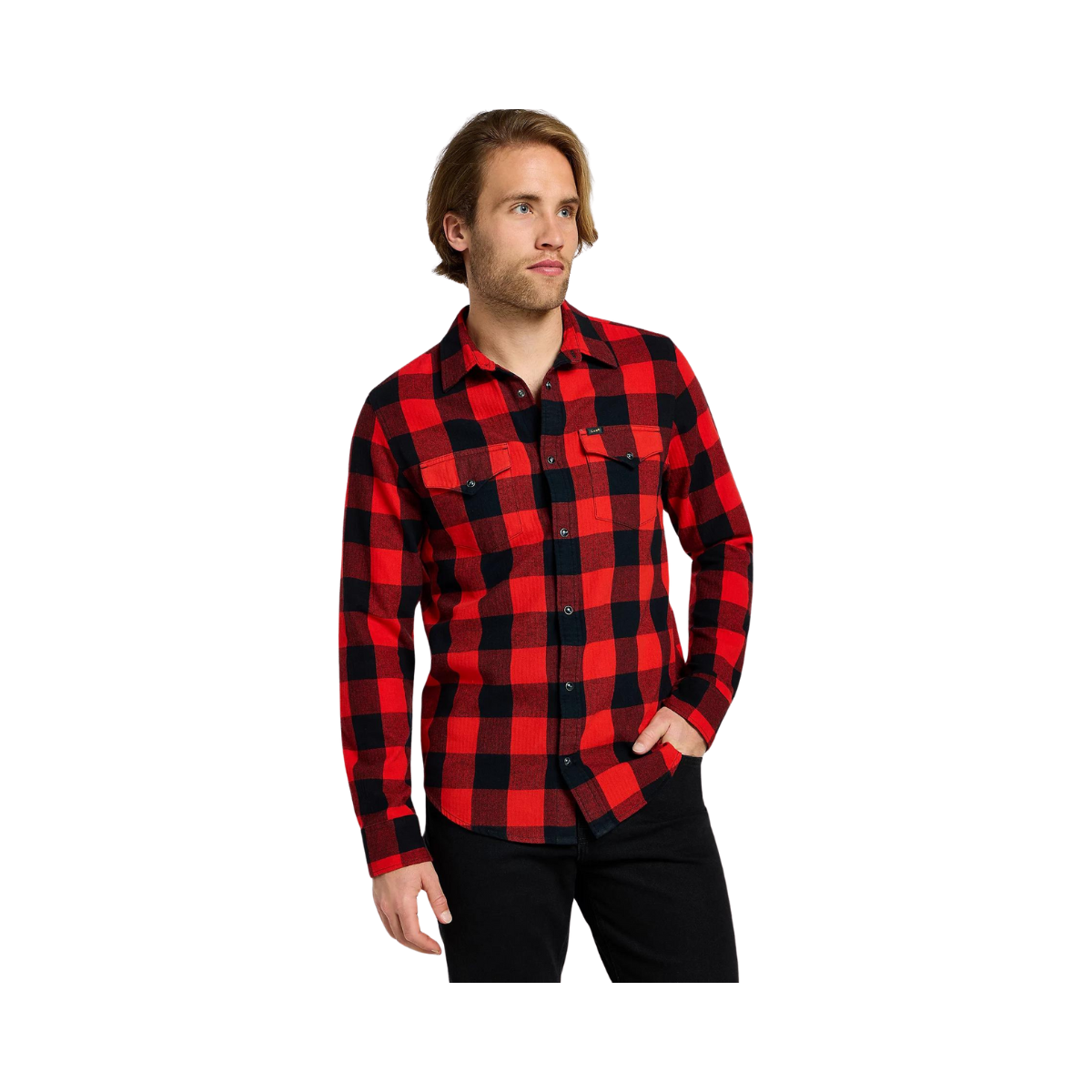 Clean western shirt - Red